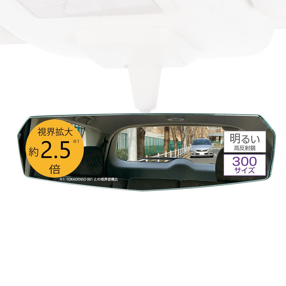 Carmate 3000SR Rearview 300mm High DZ558 Mirror, Reflectivity,
Carmate 3000SR Rearview 300mm High DZ558 Mirror, Reflectivity,