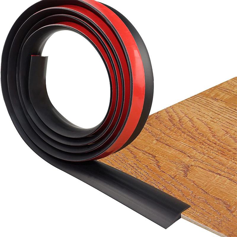 Self-Adhesive Edge Trim: Wood Floor Transition & Carpet Threshold Strip 3mm Height Difference - Black
Self-Adhesive Edge Trim: Wood Floor Transition & Carpet Threshold Strip 3mm Height Difference - Black