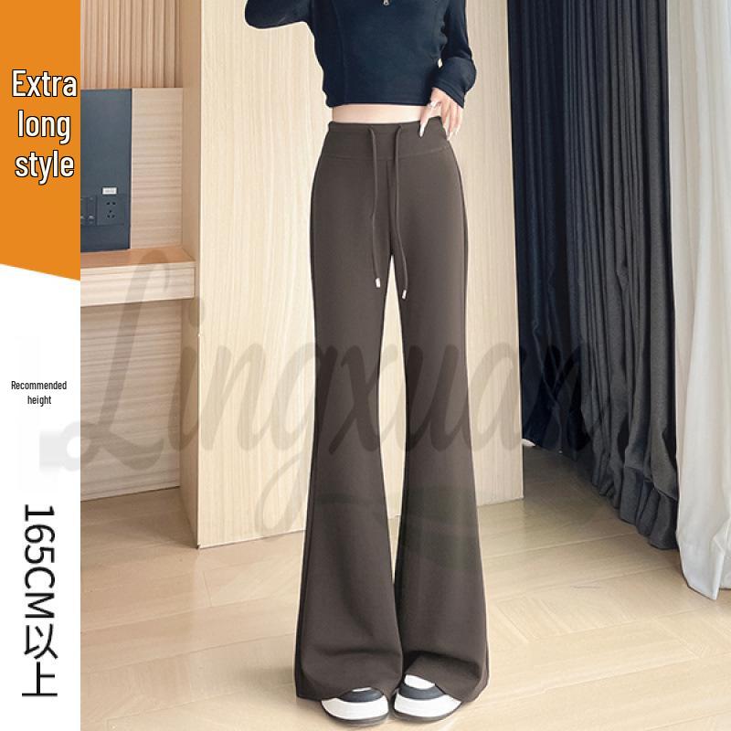 2026 Autumn Women s Micro-Flare Yoga Pants, American Style Slimming Bodycon with Drape, Elastic Flared Sports Sweatpants. 2XL
2026 Autumn Women s Micro-Flare Yoga Pants, American Style Slimming Bodycon with Drape, Elastic Flared Sports Sweatpants. 2XL