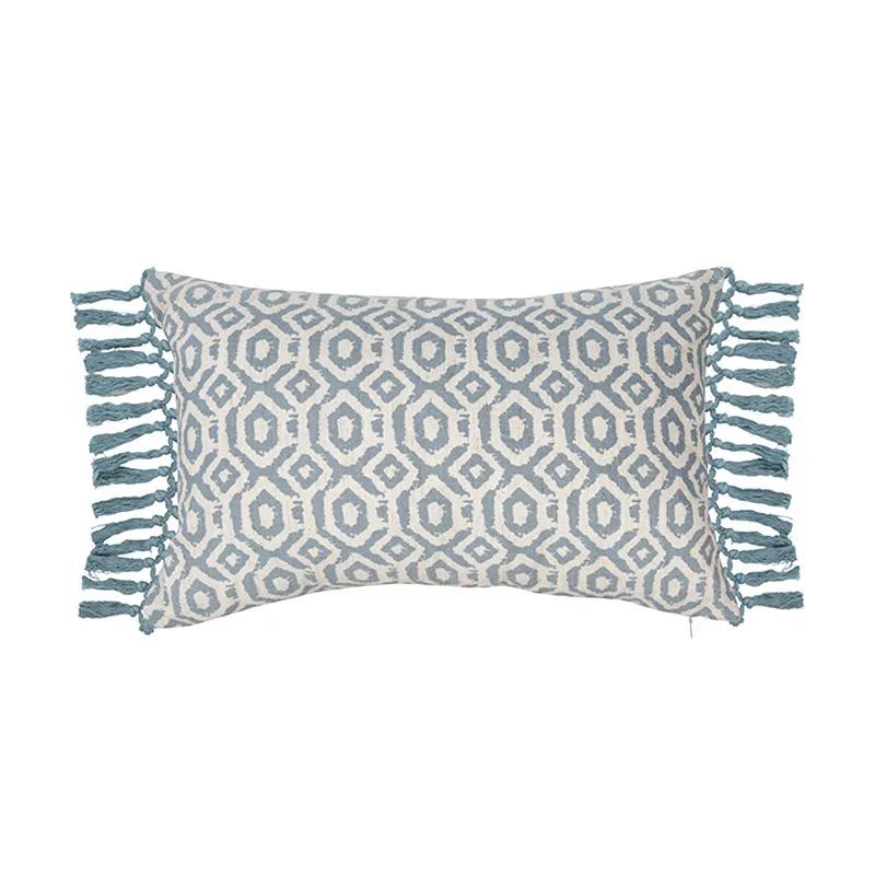 Boho Vintage Pillow Cover 45x45 Cm, Blue Decorative Cushion Cover with Tassles for Sofa Armchair, Living Room Bedroom Decor
Boho Vintage Pillow Cover 45x45 Cm, Blue Decorative Cushion Cover with Tassles for Sofa Armchair, Living Room Bedroom Decor