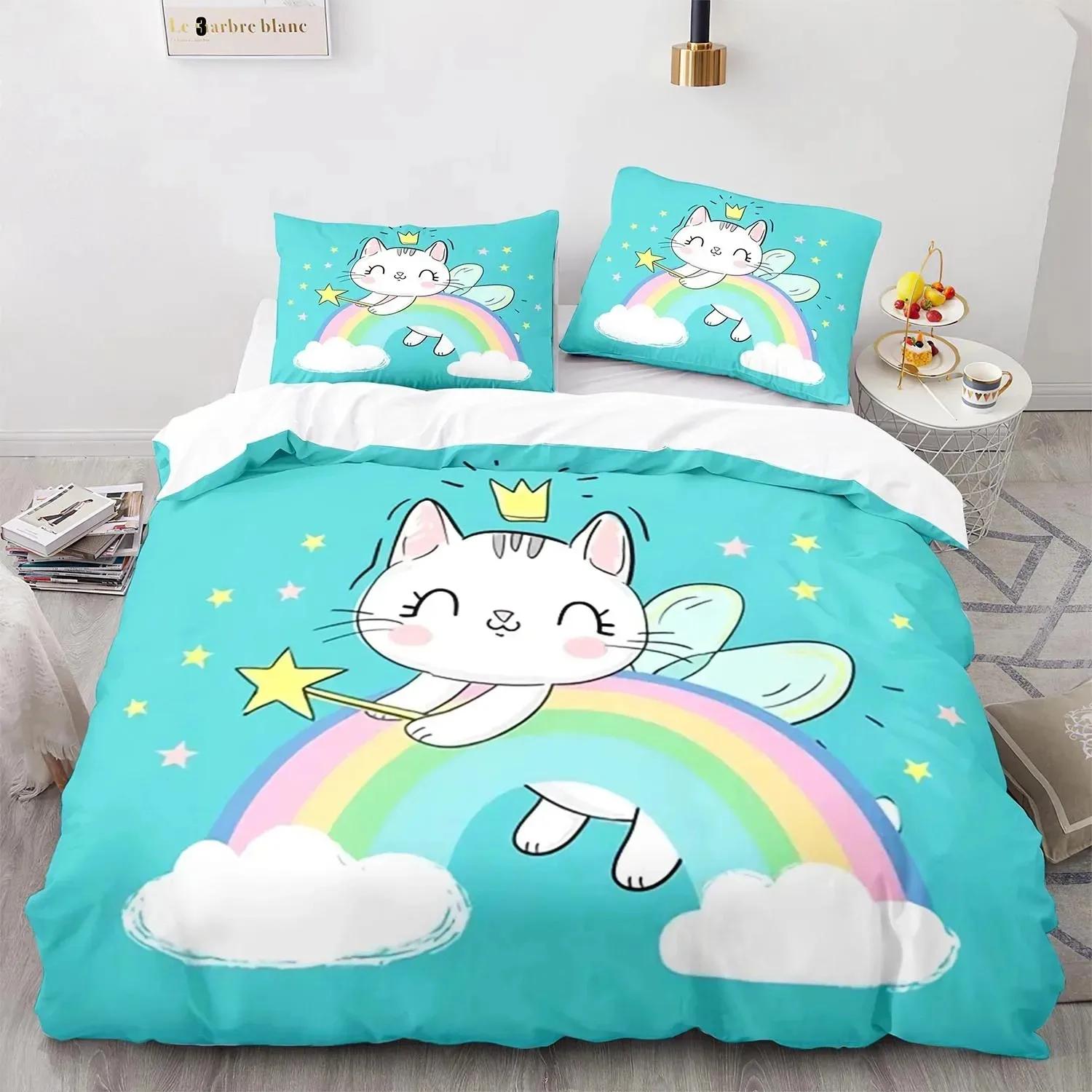 Комплект постельного белья «Радужный кот» Односпальный Полуторный Двуспальный Кинг-сайз Каваий Девочка Комплект для кровати Взрослые Мальчики Спальня Комплекты пододеяльников 3D-принт 013 EU single(135x200cm)
Комплект постельного белья «Радужный кот» Односпальный Полуторный Двуспальный Кинг-сайз Каваий Девочка Комплект для кровати Взрослые Мальчики Спальня Комплекты пододеяльников 3D-принт 013 EU single(135x200cm)