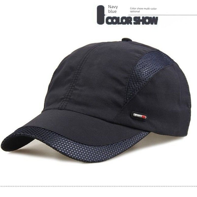 Hat Men s Summer Baseball Cap Thin Quick-Drying Outdoor Casual Quick-Drying Sun Protection Sun Protection Female Peaked Cap Mesh Breathable Navy blue ADULT ADJUSTABLE
Hat Men s Summer Baseball Cap Thin Quick-Drying Outdoor Casual Quick-Drying Sun Protection Sun Protection Female Peaked Cap Mesh Breathable Navy blue ADULT ADJUSTABLE