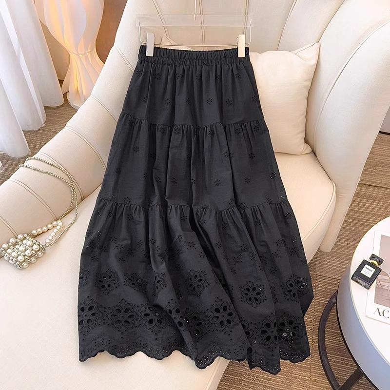 Летняя юбка миди с высокой талией и эффектом похудения для женщин с ажурным узором Фея 2025 One Size чёрный
Летняя юбка миди с высокой талией и эффектом похудения для женщин с ажурным узором Фея 2025 One Size чёрный