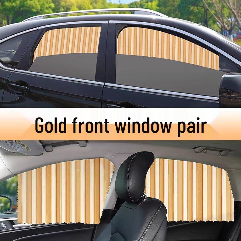 Car Retractable Sunshade Curtain with Magnetic Rails for Side Windows - Heat Insulation and Sun Protection for Sedan Interiors All Vehicle Models
Car Retractable Sunshade Curtain with Magnetic Rails for Side Windows - Heat Insulation and Sun Protection for Sedan Interiors All Vehicle Models