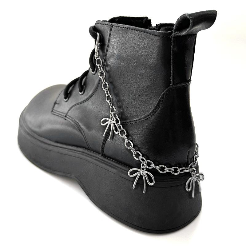 1Pc Trendy Bow Shoe Buckle Chain Decorative Stainless Steel Detachable Boot Accessory Chain Party Jewelry A1
1Pc Trendy Bow Shoe Buckle Chain Decorative Stainless Steel Detachable Boot Accessory Chain Party Jewelry A1
