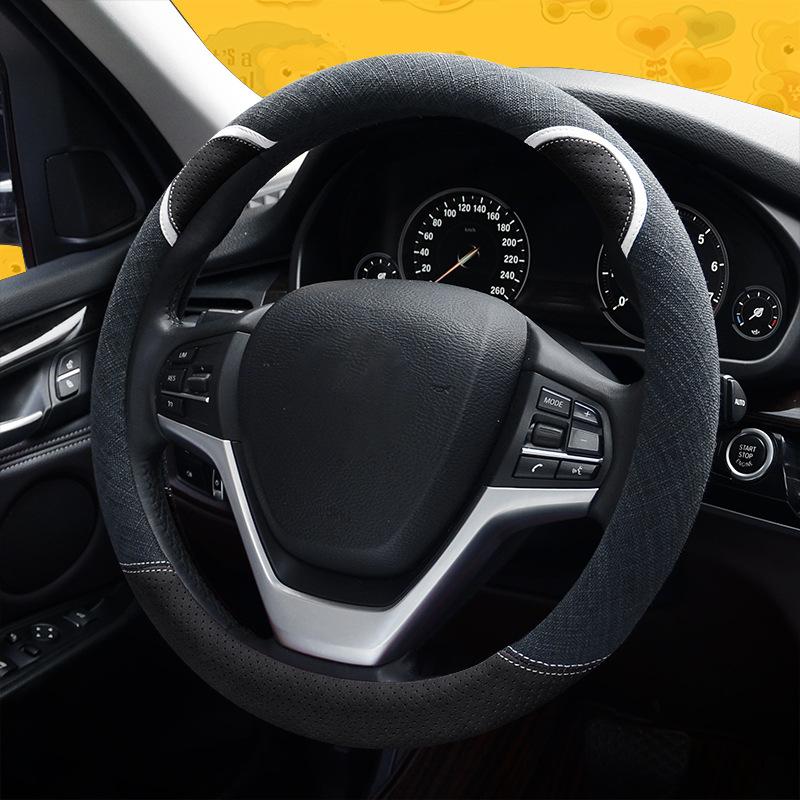 Льняной чехол на руль Cubierta volante, чехол на руль, милый автомобильный чехол с ручкой, женские аксессуары 38 см, автомобильные аксессуары для Suzuki чёрный
Льняной чехол на руль Cubierta volante, чехол на руль, милый автомобильный чехол с ручкой, женские аксессуары 38 см, автомобильные аксессуары для Suzuki чёрный