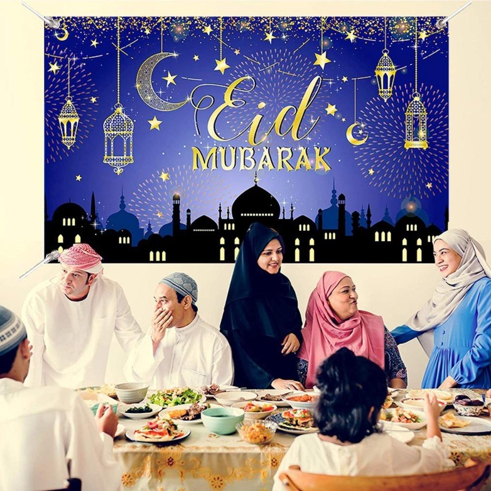 Celebrate Eid Mubarak Photo Background Golden Moon Islamic Muslim Hanging Banner Eid Al Adha Style 13
Celebrate Eid Mubarak Photo Background Golden Moon Islamic Muslim Hanging Banner Eid Al Adha Style 13