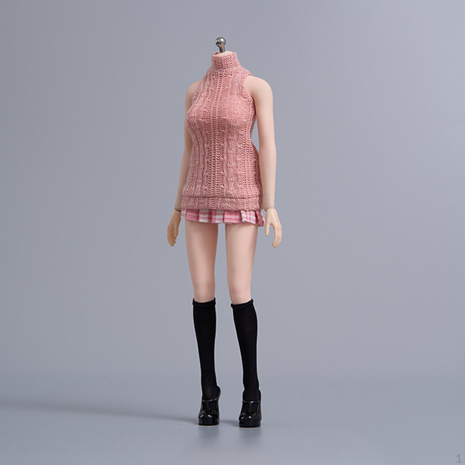 1/6 Female Action Figure Clothes Dress Doll Stockings Easy to Wear Top Skirt Suit Set Style F
1/6 Female Action Figure Clothes Dress Doll Stockings Easy to Wear Top Skirt Suit Set Style F