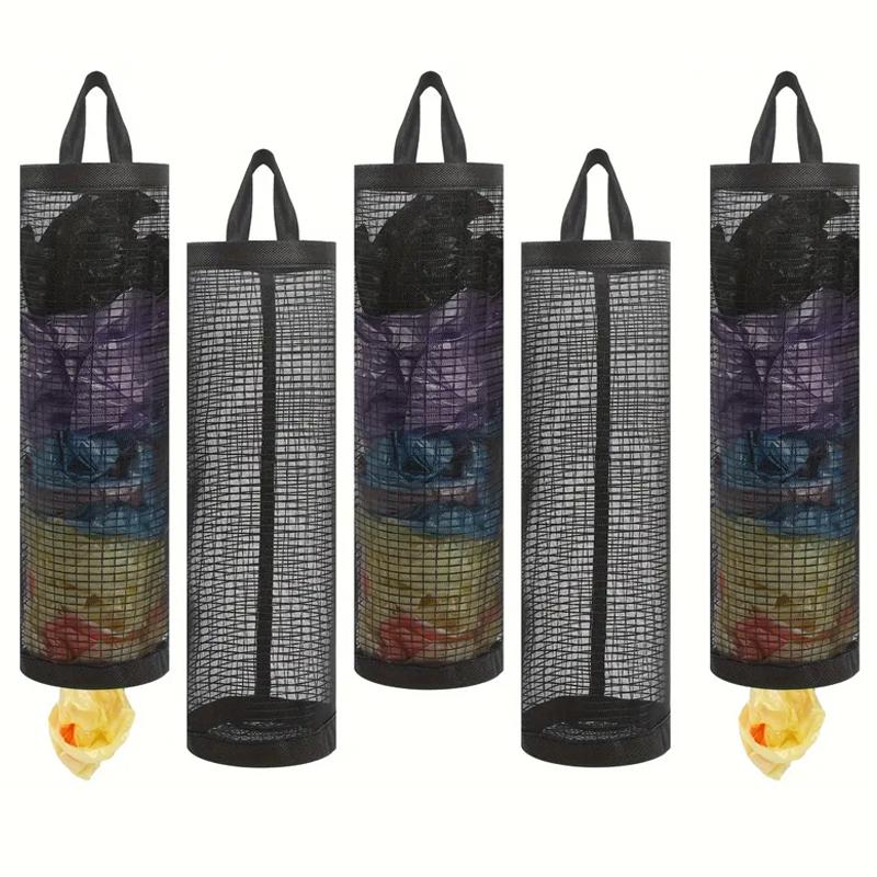 5 шт. - Держатель для пакетов для дома, настенный, диспенсер для пластиковых пакетов, подвесное хранение, мешок для мусора, кухонный органайзер для мусора
5 шт. - Держатель для пакетов для дома, настенный, диспенсер для пластиковых пакетов, подвесное хранение, мешок для мусора, кухонный органайзер для мусора