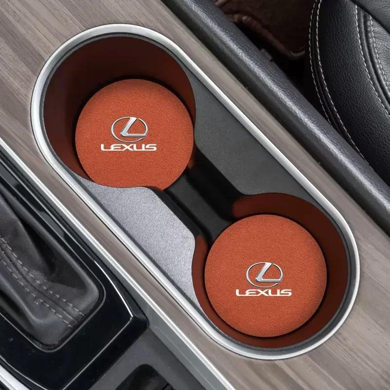 2Pcs Car Logo Coasters Leather Water Cup Non-Slip Mats For Lexus ES300 RX330 RX300 GS300 IS250 IS200 CT200h IS300 NX RX LX GX GS
2Pcs Car Logo Coasters Leather Water Cup Non-Slip Mats For Lexus ES300 RX330 RX300 GS300 IS250 IS200 CT200h IS300 NX RX LX GX GS