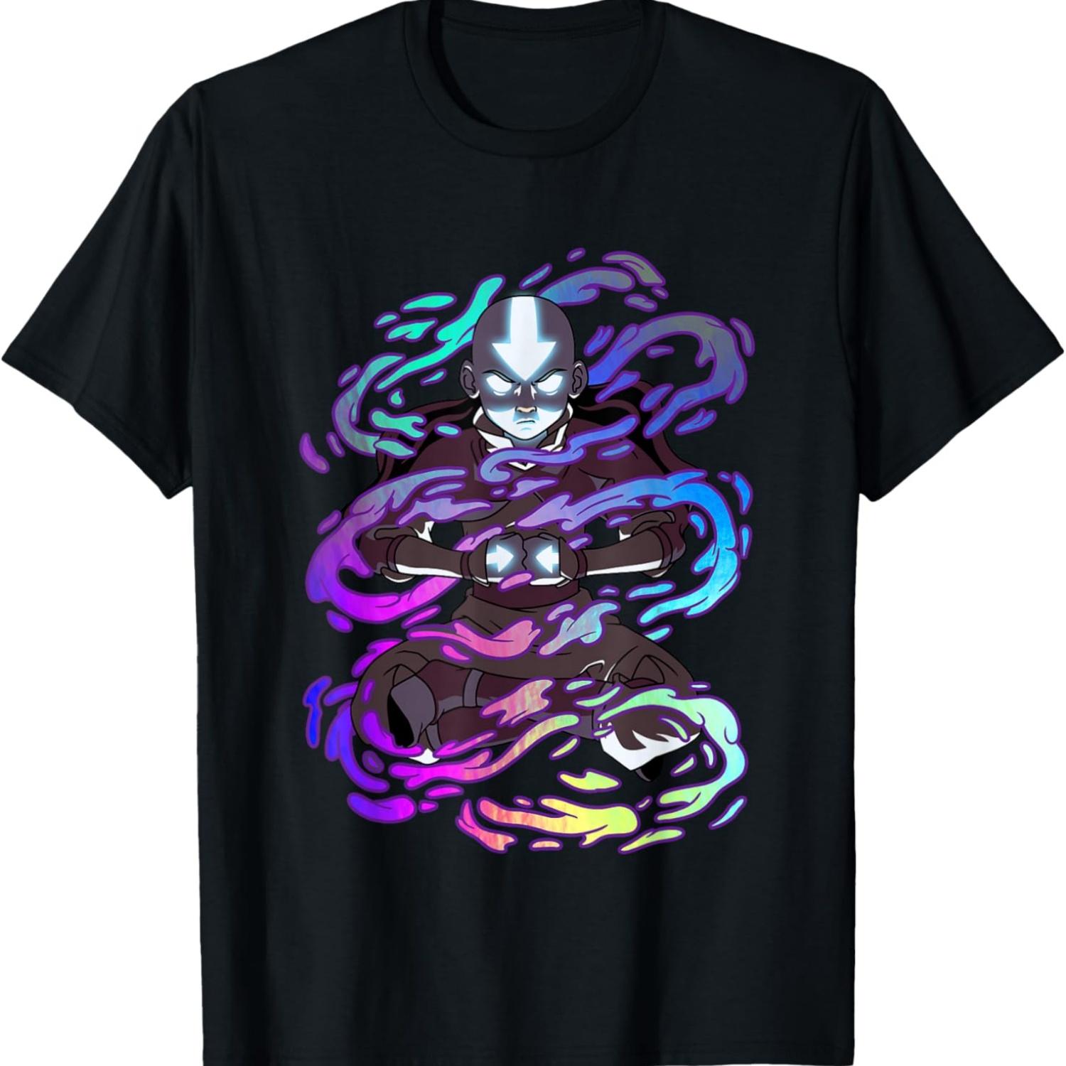 Avatar The Last Airbender Rainbow Neon Spiral Aang T-Shirt XXXXXL чорний
Avatar The Last Airbender Rainbow Neon Spiral Aang T-Shirt XXXXXL чорний
