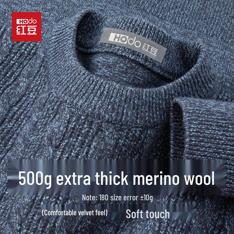 Hodo Men s Heavyweight Merino Wool Blend Pullover Sweater 3XL
Hodo Men s Heavyweight Merino Wool Blend Pullover Sweater 3XL
