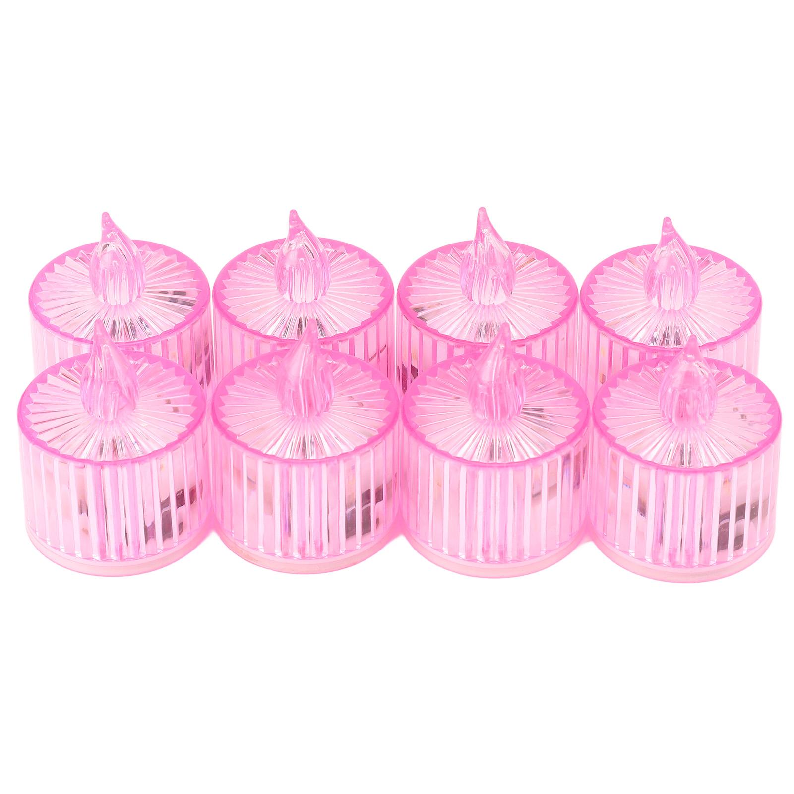 8Pcs LED Candle Lights Flameless Tea Lights for Christmas Decoration Festive Wedding Party Pink Shell
8Pcs LED Candle Lights Flameless Tea Lights for Christmas Decoration Festive Wedding Party Pink Shell