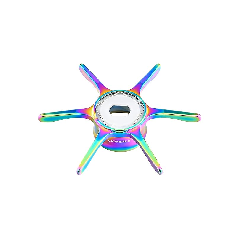 gomexus ST-S star drag for shimano Antares DC Metanium Applicable bait reel parts Made of aluminum 5.4g super lightweight For both right and left use
gomexus ST-S star drag for shimano Antares DC Metanium Applicable bait reel parts Made of aluminum 5.4g super lightweight For both right and left use