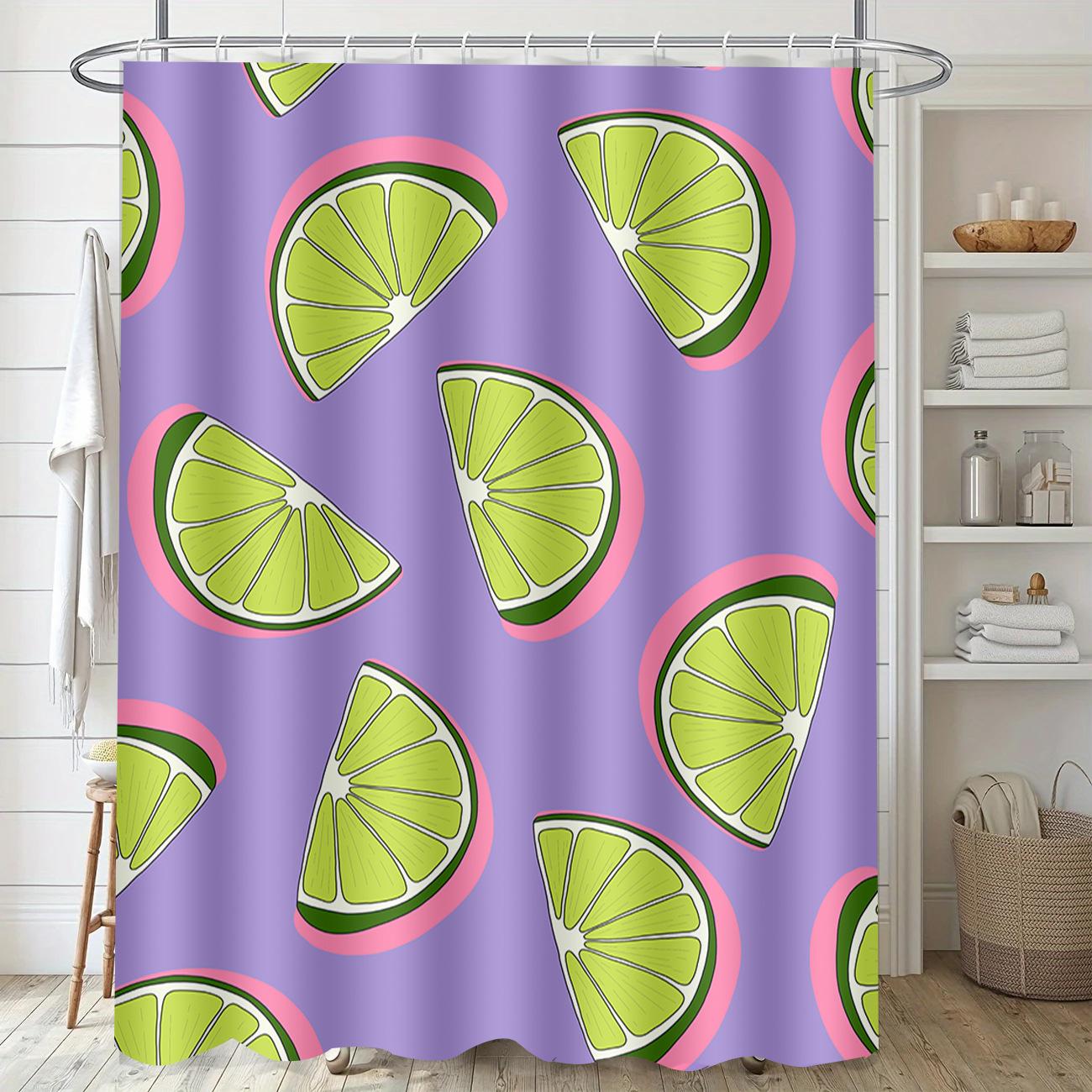 Cute Duck Fruit Washable Dirt-Resistant Shower Curtain Shower Head Waterproof Polyester Bath Curtain For Home Decor Accessories W60H190(CM)-1 Pcs
Cute Duck Fruit Washable Dirt-Resistant Shower Curtain Shower Head Waterproof Polyester Bath Curtain For Home Decor Accessories W60H190(CM)-1 Pcs