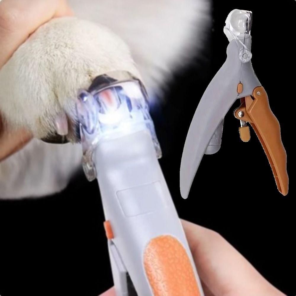 Electric LED Pet Nail Clippers Professional Cat Dog Claw Scissors Pet Grooming Tool Style 2
Electric LED Pet Nail Clippers Professional Cat Dog Claw Scissors Pet Grooming Tool Style 2