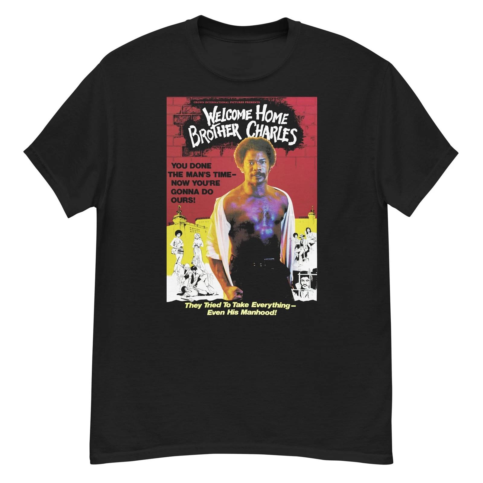 Welcome Home Brother Charles cult blaxploitation film fan art t-shirt 2XL
Welcome Home Brother Charles cult blaxploitation film fan art t-shirt 2XL