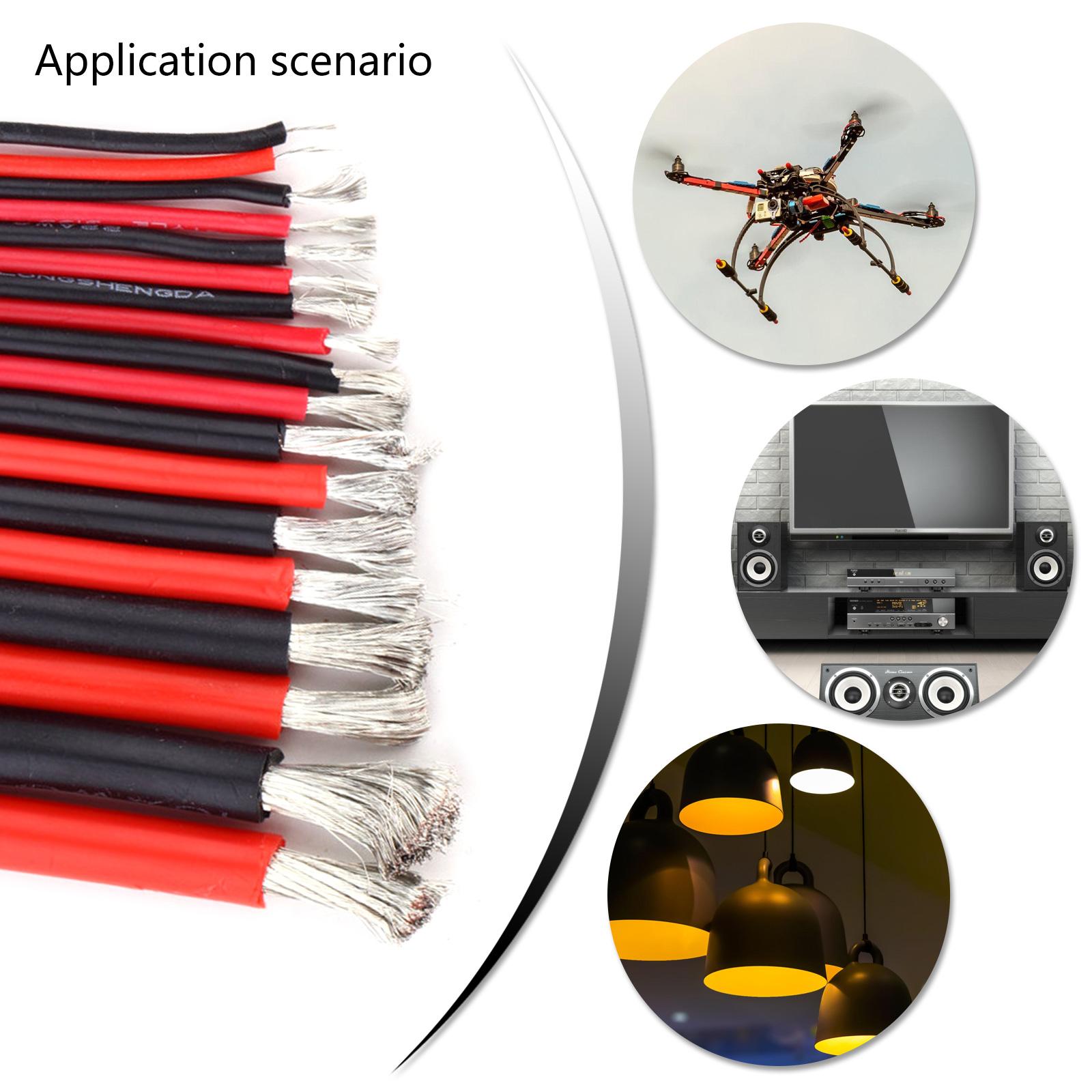 Super Flexible Silicone Electric Wire Heat Resistant Tinned Brass Cable for High Temperatures Applications Daily Use F
Super Flexible Silicone Electric Wire Heat Resistant Tinned Brass Cable for High Temperatures Applications Daily Use F