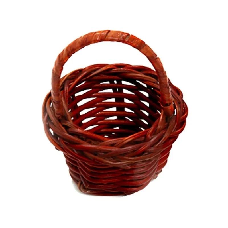1 Pcs Mini Rattan Weaving Storage Basket Fruit Box Cosmetics Tea Picnic Baskets Organizer Kitchen Handicraft Home Decor Tools білий
1 Pcs Mini Rattan Weaving Storage Basket Fruit Box Cosmetics Tea Picnic Baskets Organizer Kitchen Handicraft Home Decor Tools білий