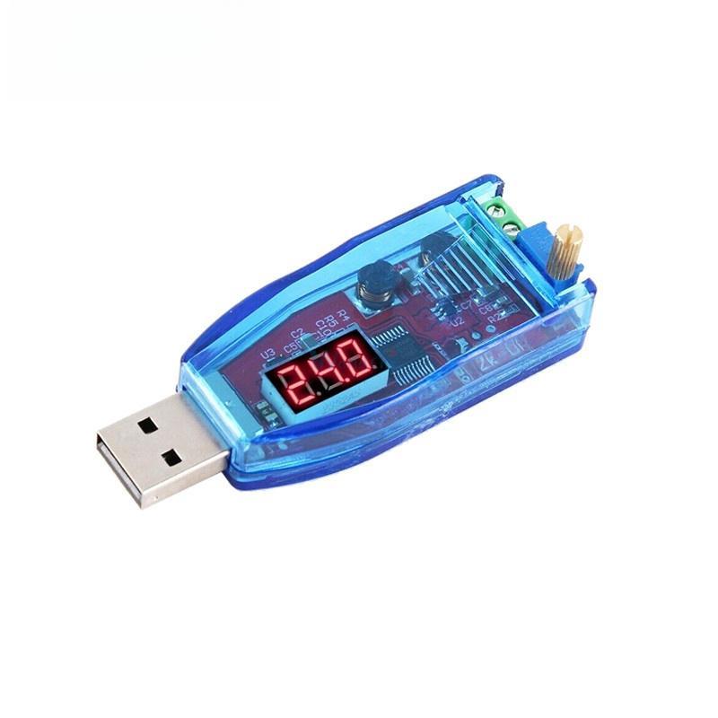DC-DC 5V To 3.3V 9V 12V 24V Adjustable Potentiometer USB Step UP Down Boost Buck Converter Power Supply Voltage Regulator Module AVE червоний
DC-DC 5V To 3.3V 9V 12V 24V Adjustable Potentiometer USB Step UP Down Boost Buck Converter Power Supply Voltage Regulator Module AVE червоний