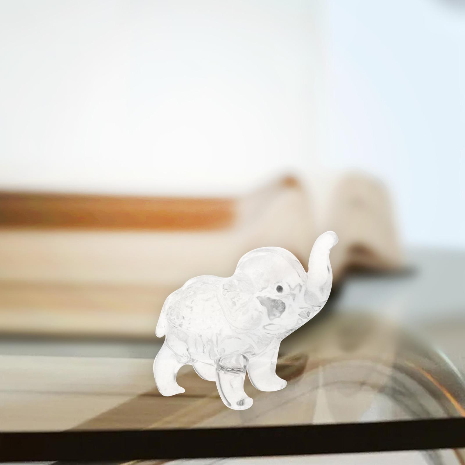 Elephant Figurine Family Friends Gift Mini Decorative Collectible Table білий
Elephant Figurine Family Friends Gift Mini Decorative Collectible Table білий