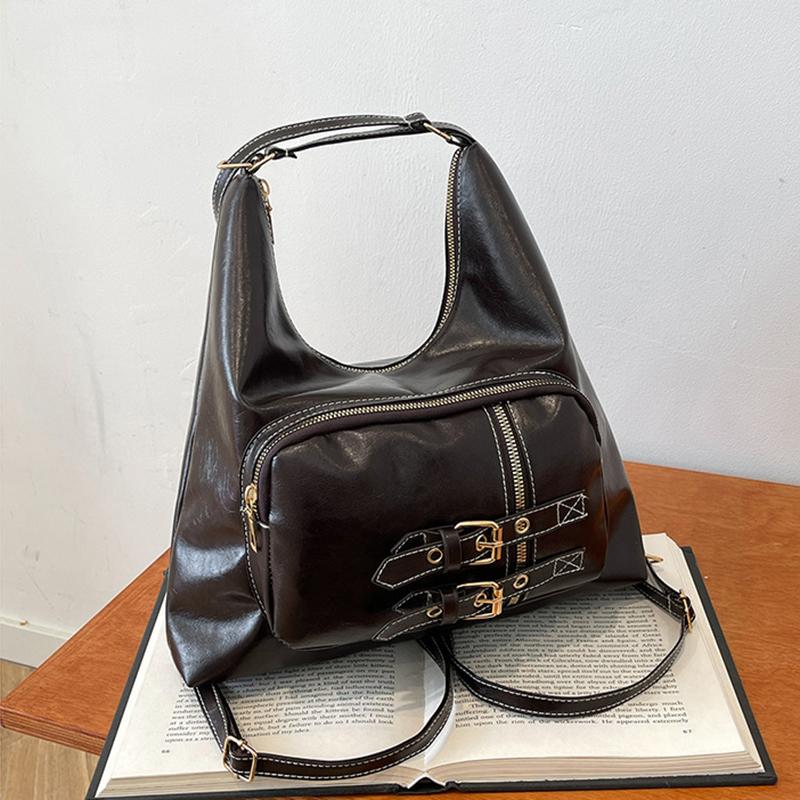 Yogodlns Fashion PU Leather Shoulder Bag Multifunctional Large Capacity Crossbody Bag Casual Underarm Bag Women 38x9x32cm кофейный
Yogodlns Fashion PU Leather Shoulder Bag Multifunctional Large Capacity Crossbody Bag Casual Underarm Bag Women 38x9x32cm кофейный