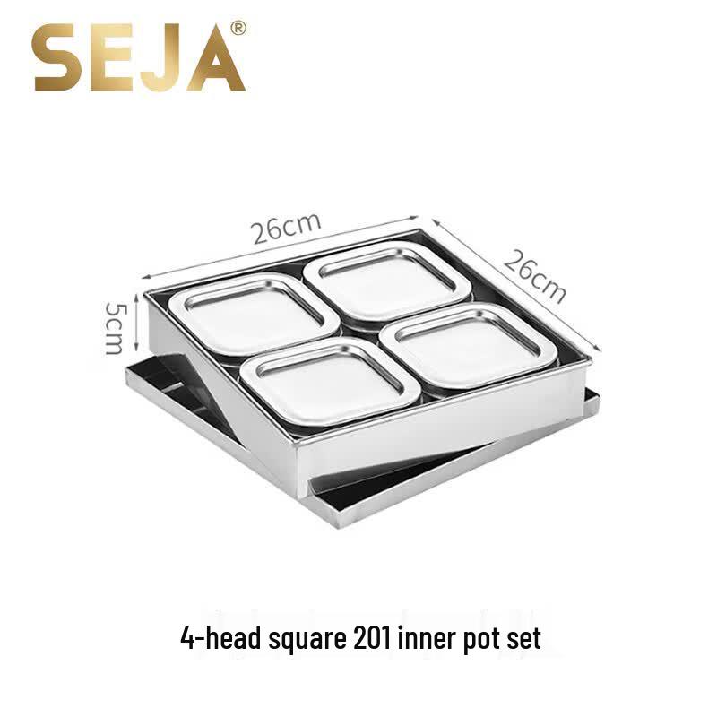 SEJA Stainless Steel Food Sample & Seasoning Jars
SEJA Stainless Steel Food Sample & Seasoning Jars
