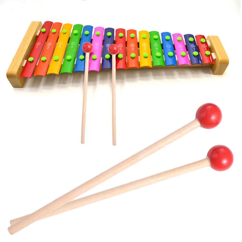 Wooden Wooden Drumsticks Smooth Marimba Sticks Accessory For Xylophone Drum Drumsticks Beginners 1 pair
Wooden Wooden Drumsticks Smooth Marimba Sticks Accessory For Xylophone Drum Drumsticks Beginners 1 pair