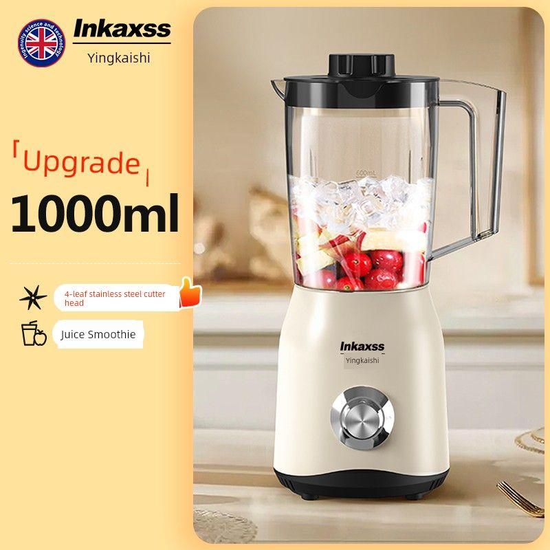 Yingkaishi Juicer Small For Home Cytoderm Breaking Machine Large Capacity Fruit Soybean Milk Cooking Flour Original Juice All-in-One Machine 1000ml upgraded +4-leaf fine steel cutter head
Yingkaishi Juicer Small For Home Cytoderm Breaking Machine Large Capacity Fruit Soybean Milk Cooking Flour Original Juice All-in-One Machine 1000ml upgraded +4-leaf fine steel cutter head