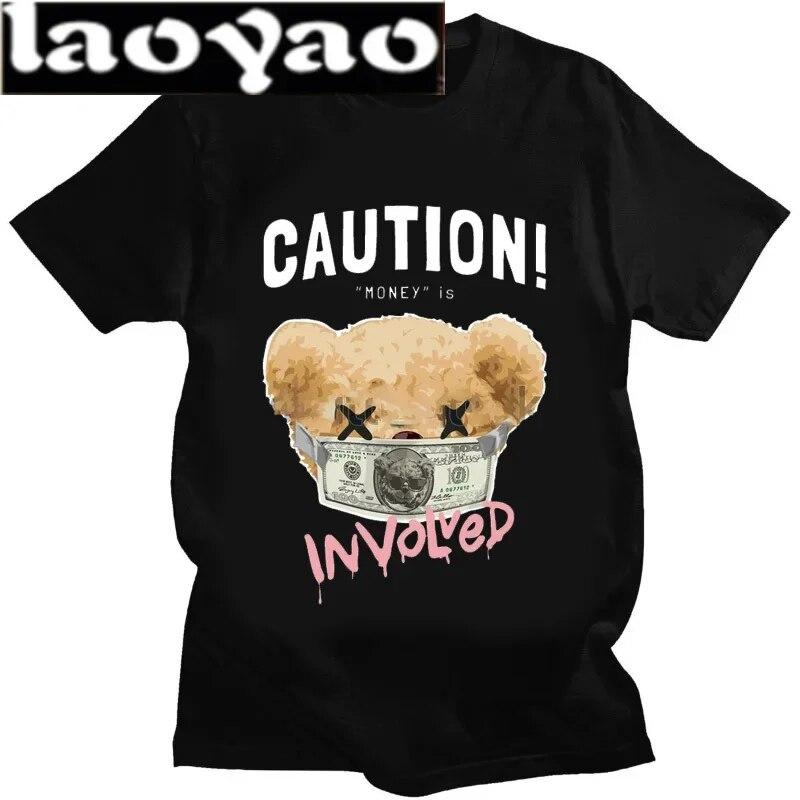 Футболка с принтом плюшевого мишки «Деньги», женская футболка унисекс, летняя модная футболка с короткими рукавами, новинка, повседневная забавная футболка для творчества, уличная одежда, топы S
Футболка с принтом плюшевого мишки «Деньги», женская футболка унисекс, летняя модная футболка с короткими рукавами, новинка, повседневная забавная футболка для творчества, уличная одежда, топы S