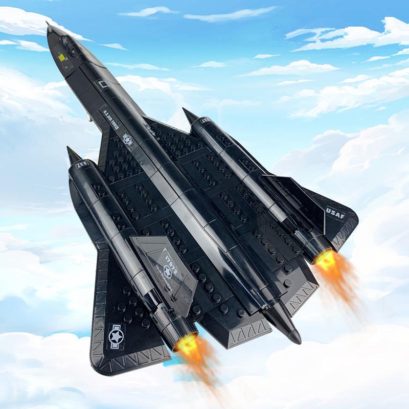 Военный спецназ SR-71 Blackbird USAF Самолет-истребитель Современный солдат Минифигурки Блок-модель Строительные наборы Развивающие игрушки
Военный спецназ SR-71 Blackbird USAF Самолет-истребитель Современный солдат Минифигурки Блок-модель Строительные наборы Развивающие игрушки