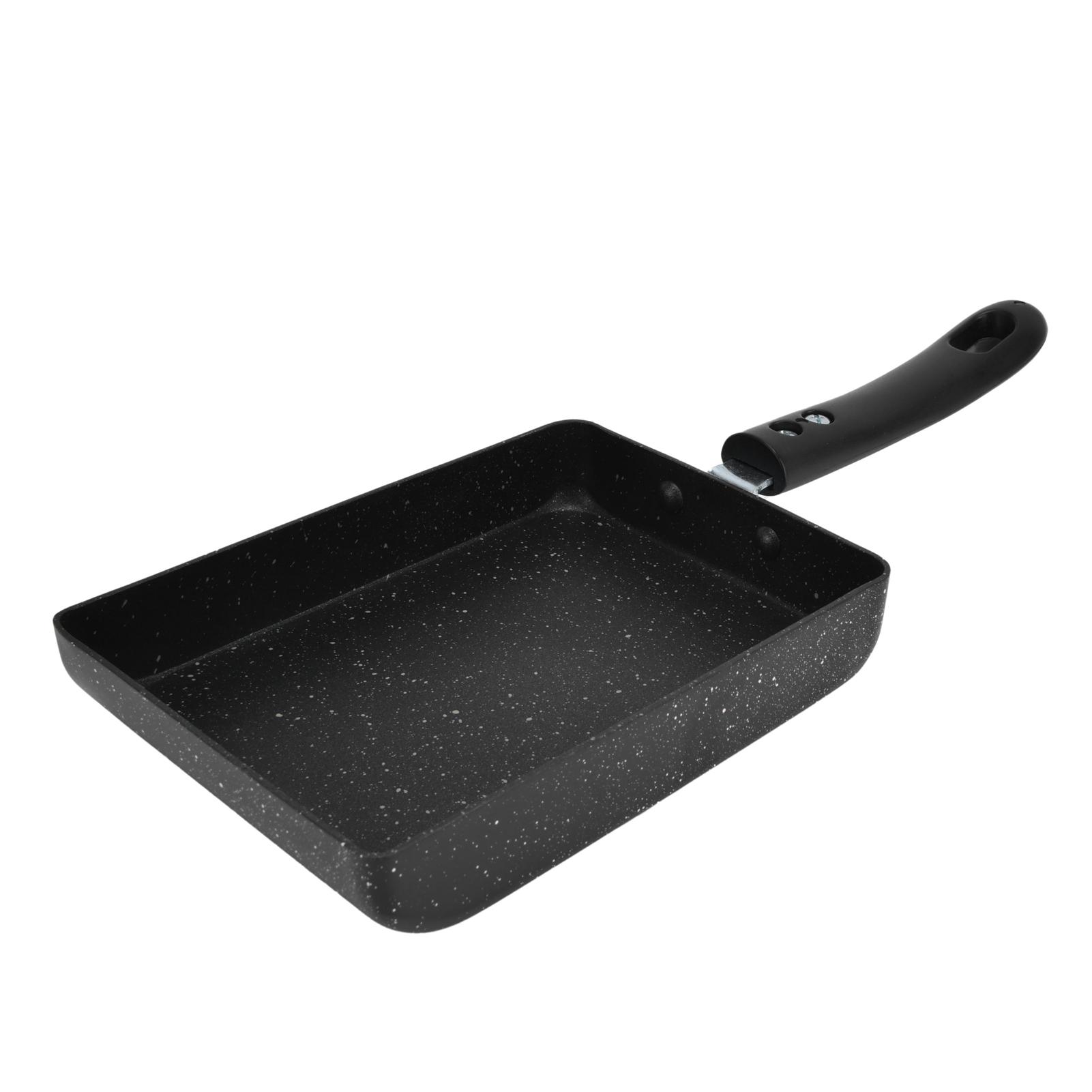 Quadrate Tamagoyaki Pan NonStick Frying Pan Fried Egg Sandwich Crepe Cooker for Kitchen(Small ) S
Quadrate Tamagoyaki Pan NonStick Frying Pan Fried Egg Sandwich Crepe Cooker for Kitchen(Small ) S