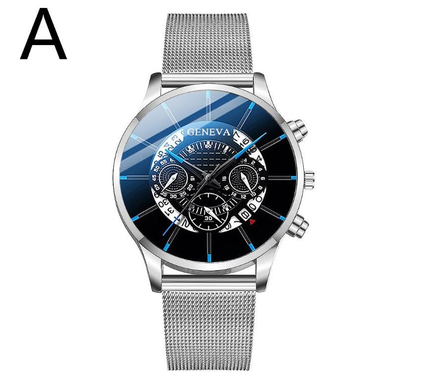 Alloy Mesh Belt Watch, Three-Eye Ultra-Thin Mesh Belt Fashion Casual Steel Belt Quartz Watch Men
Alloy Mesh Belt Watch, Three-Eye Ultra-Thin Mesh Belt Fashion Casual Steel Belt Quartz Watch Men