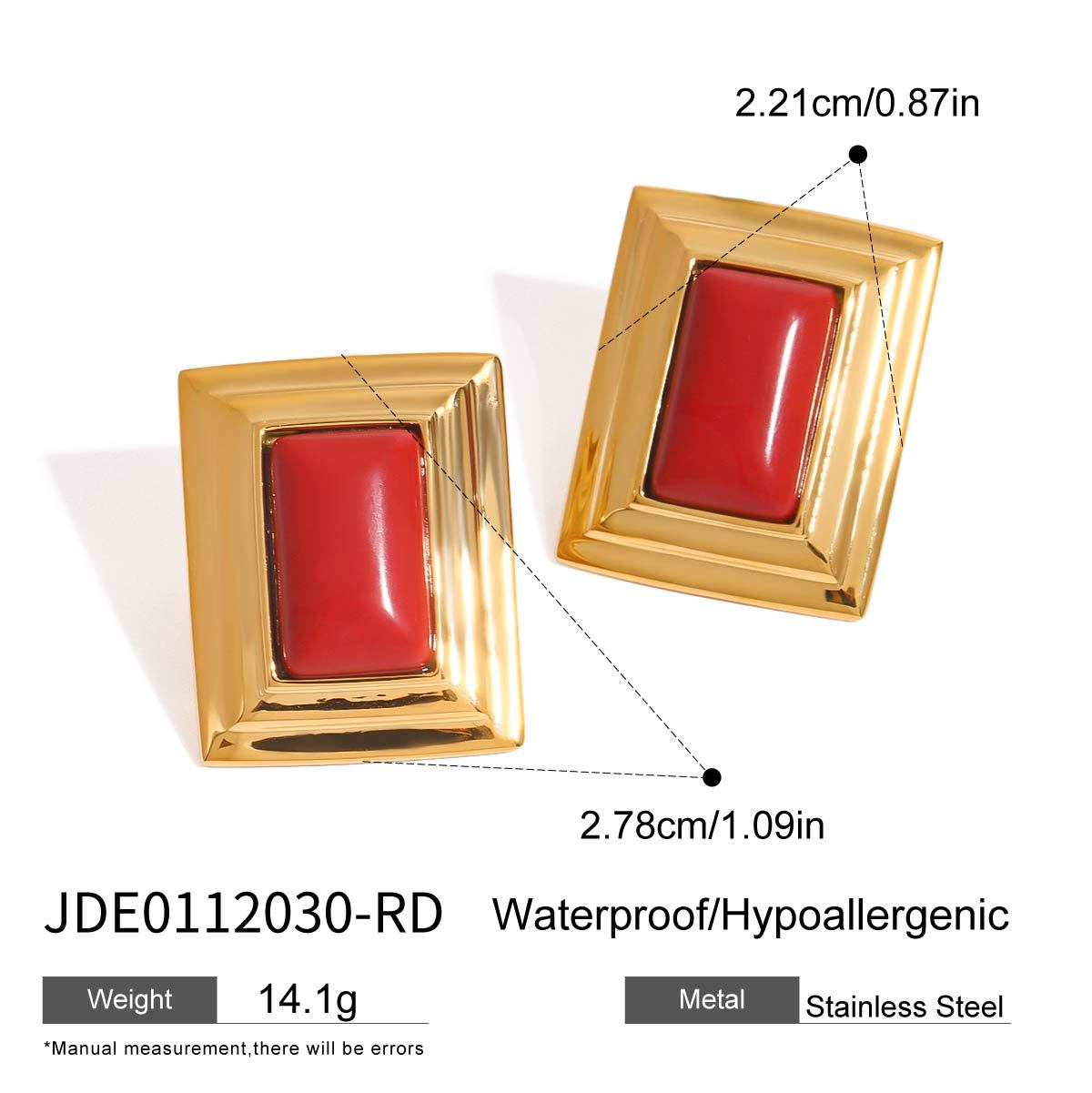 European and American geometric titanium steel stud earrings stainless steel earrings earrings
European and American geometric titanium steel stud earrings stainless steel earrings earrings