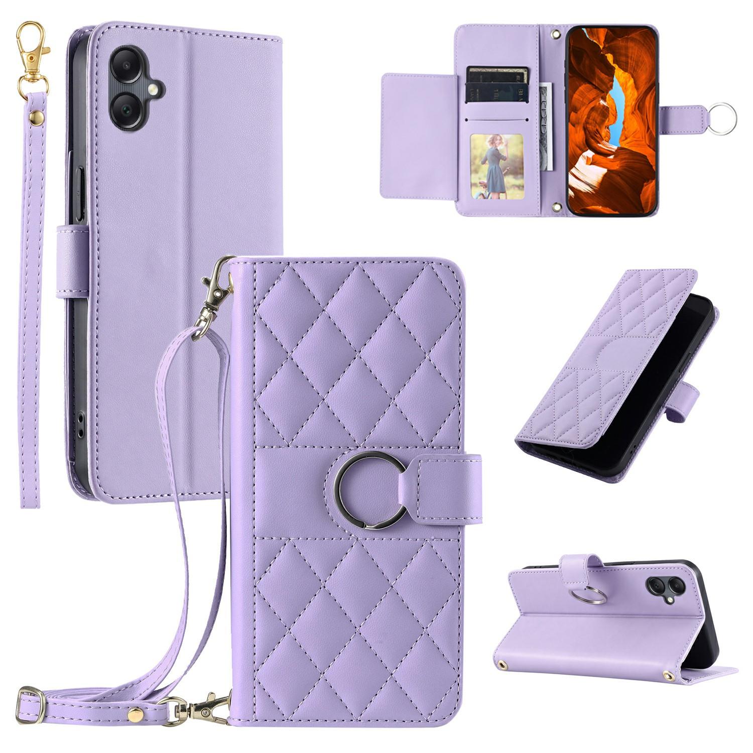 For Samsung Galaxy A05 4G Crossbody Leather Case Ring Buckle Wallet Stand Rhombus Mobile Cover E
For Samsung Galaxy A05 4G Crossbody Leather Case Ring Buckle Wallet Stand Rhombus Mobile Cover E