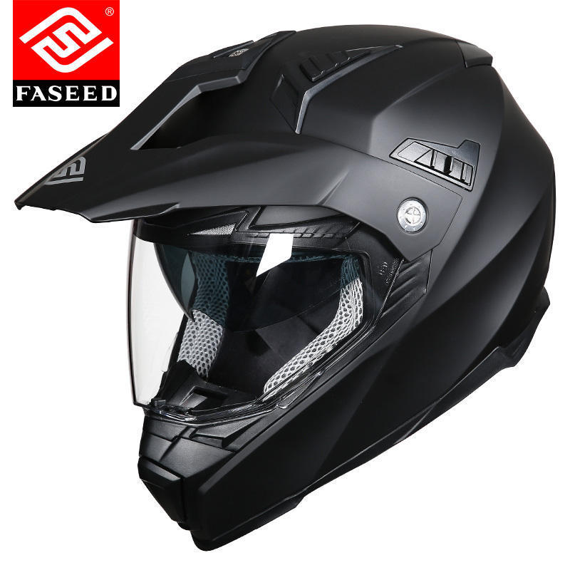 FiK Italy FASEED Motorcycle helmet, rally helmet for men, dual-lens full-face motorcycle helmet for motorcycle touring and off-road riding M(53-54) матовый черный
FiK Italy FASEED Motorcycle helmet, rally helmet for men, dual-lens full-face motorcycle helmet for motorcycle touring and off-road riding M(53-54) матовый черный