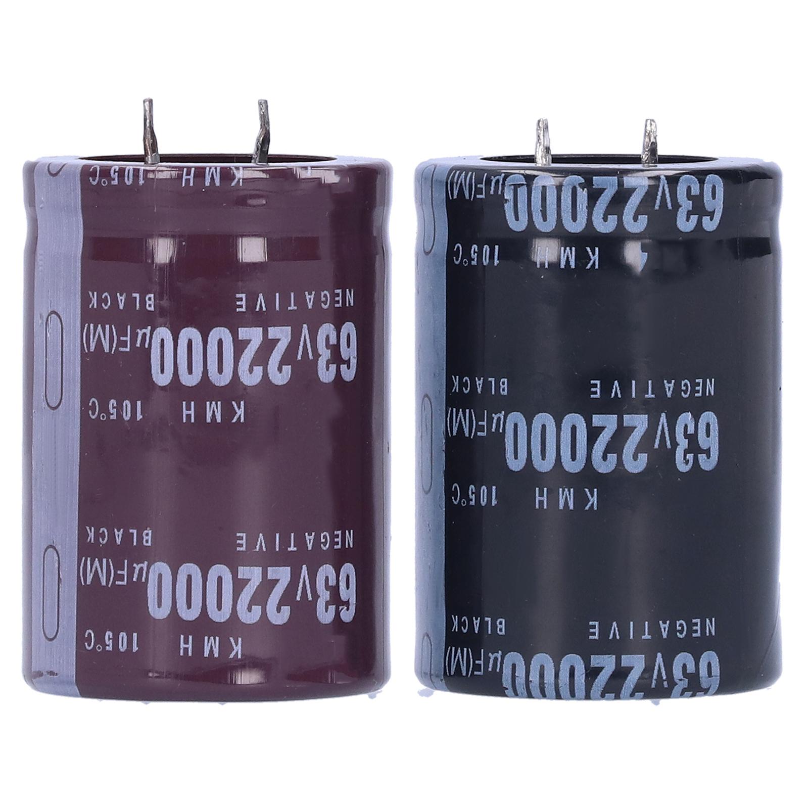 Electrolytic Capacitor 22000microfarad Aluminum Energy Storage Components 105 celsius 35x50mm 63V
Electrolytic Capacitor 22000microfarad Aluminum Energy Storage Components 105 celsius 35x50mm 63V