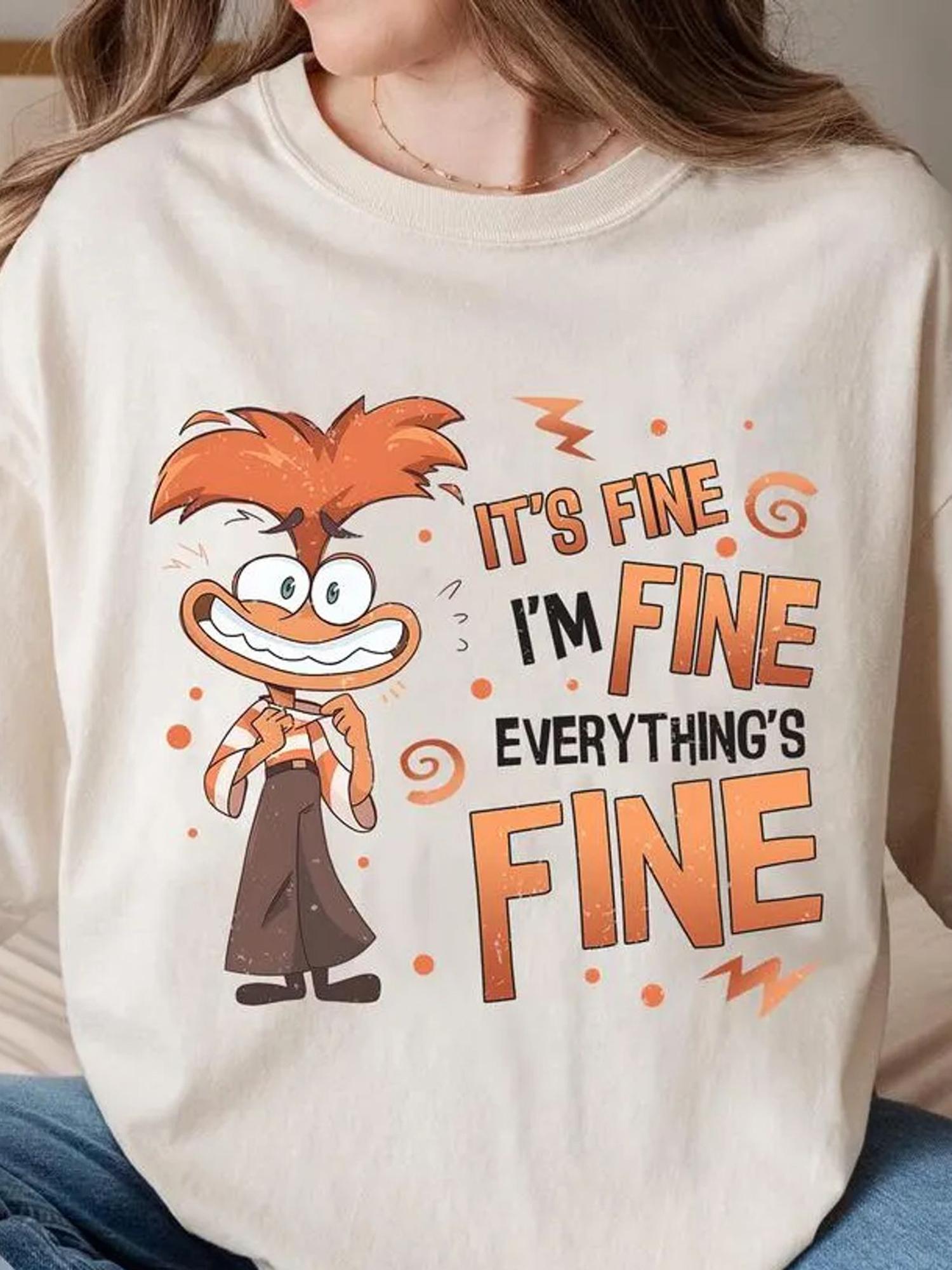 s Its Good Anxiety Shirt Interesting Emotions Womens Pure Cotton Four Seasons New Couple Leisure Fashion Street Wear 4XL
s Its Good Anxiety Shirt Interesting Emotions Womens Pure Cotton Four Seasons New Couple Leisure Fashion Street Wear 4XL
