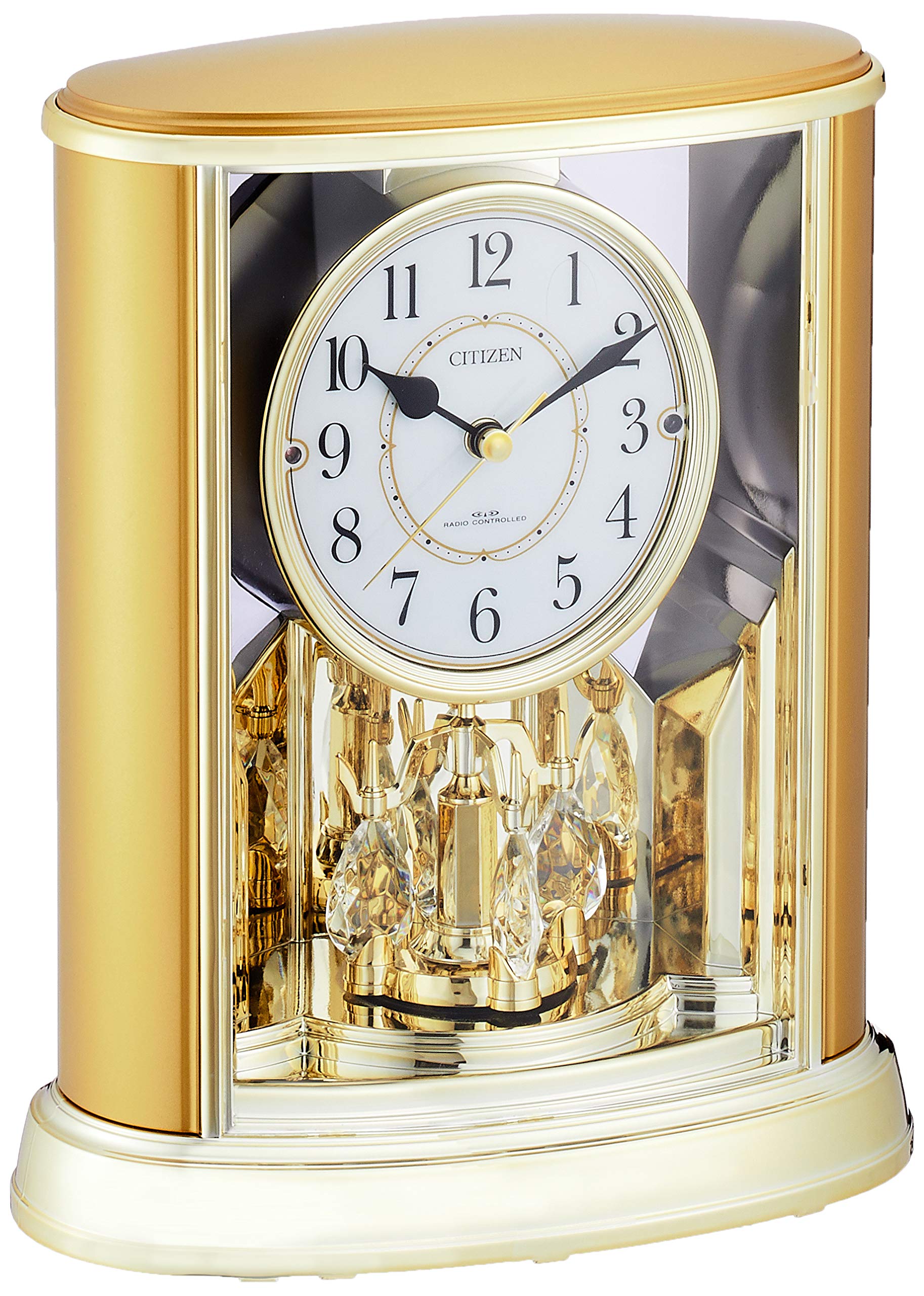 RHYTHM Citizen Table Clock Radio Clock Analog Pal Dream R659 Gold CITIZEN 4RY659-018
RHYTHM Citizen Table Clock Radio Clock Analog Pal Dream R659 Gold CITIZEN 4RY659-018