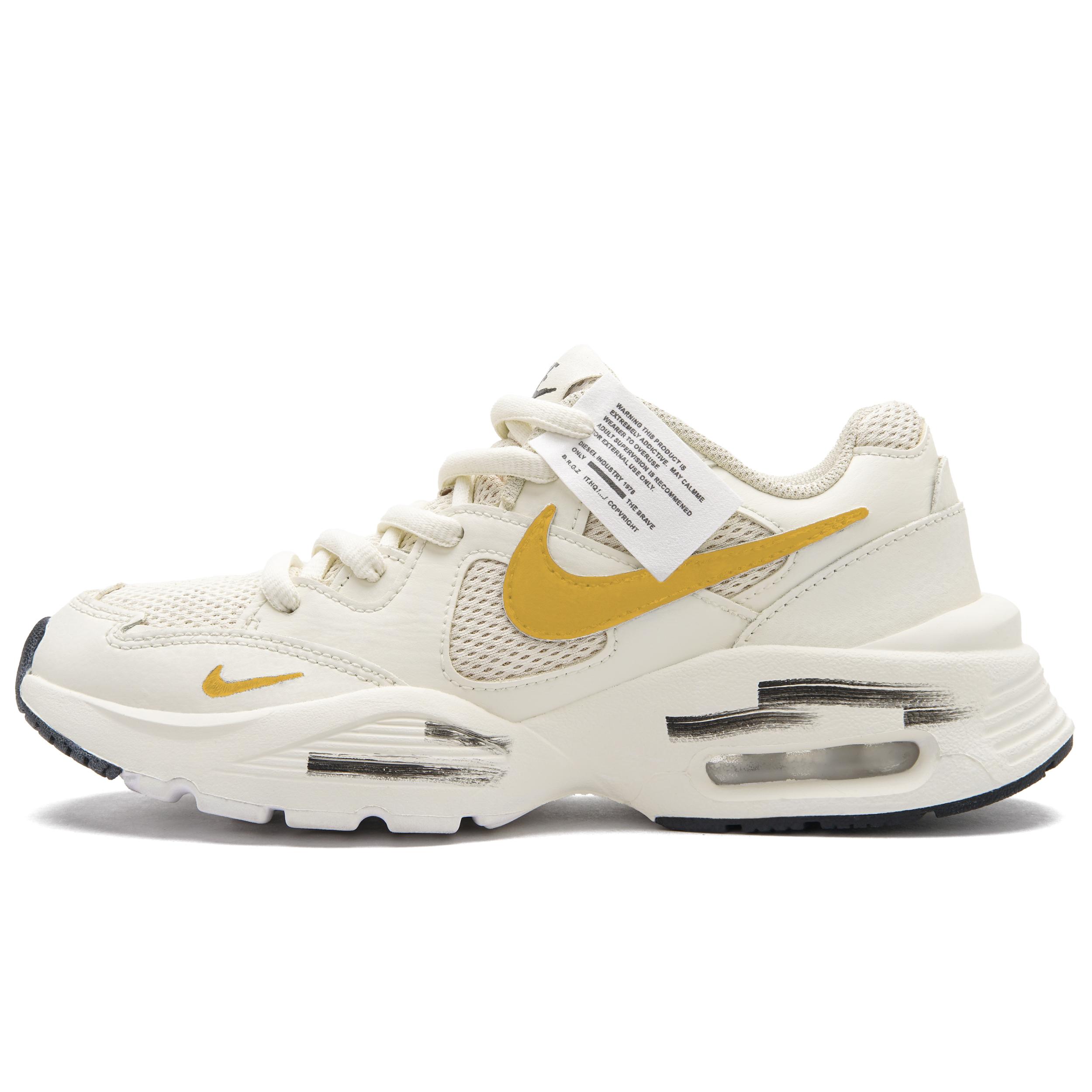 Nike Air Max Fusion Low top Running Shoes Women s White Yellow CJ1671-100(Team1622-) 36.5
Nike Air Max Fusion Low top Running Shoes Women s White Yellow CJ1671-100(Team1622-) 36.5