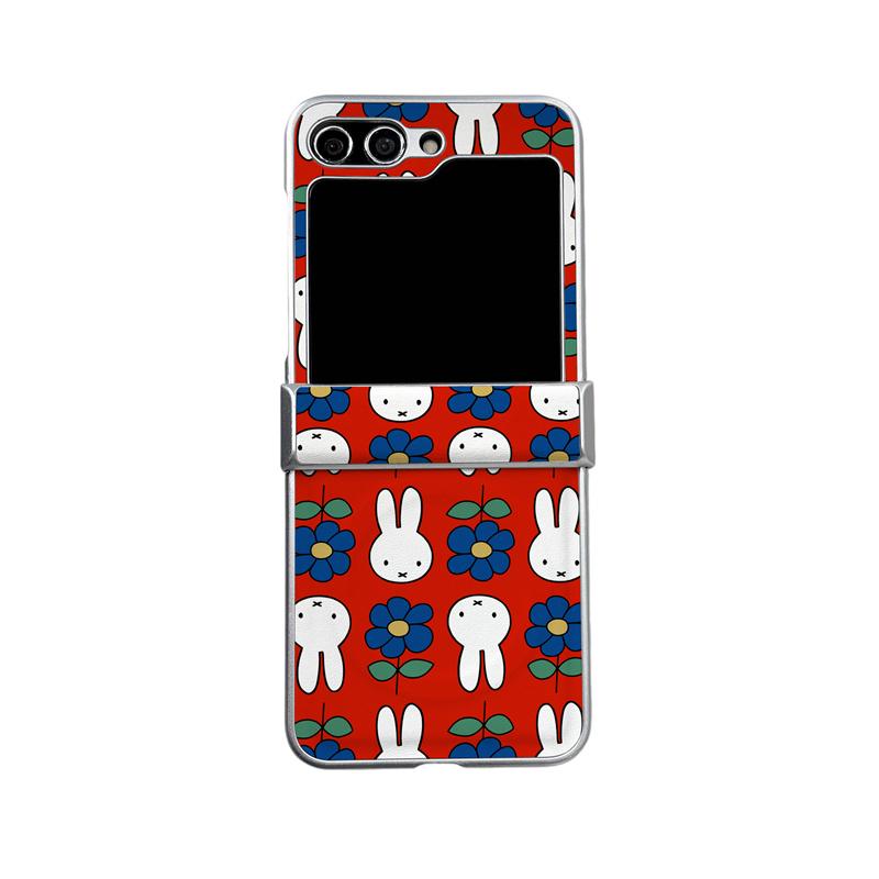 Cute Miffy Rabbit Floral Leather Phone Case For Samsung Galaxy Z Flip 7 6 5 4 3 Kawaii Red Protective Cover for Z Flip Series For ZFlip7
Cute Miffy Rabbit Floral Leather Phone Case For Samsung Galaxy Z Flip 7 6 5 4 3 Kawaii Red Protective Cover for Z Flip Series For ZFlip7