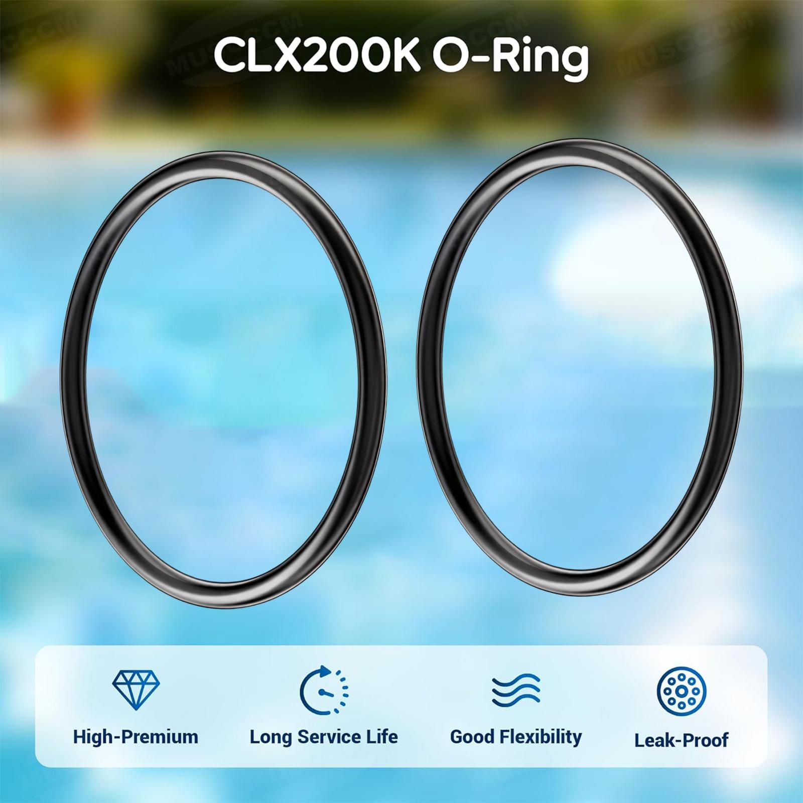 Swimming Pool Chlorinator Gasket Set 5Pieces CLX200K for CL200 CL220 Models Chlorinator Lid O-Rings Seal 1
Swimming Pool Chlorinator Gasket Set 5Pieces CLX200K for CL200 CL220 Models Chlorinator Lid O-Rings Seal 1