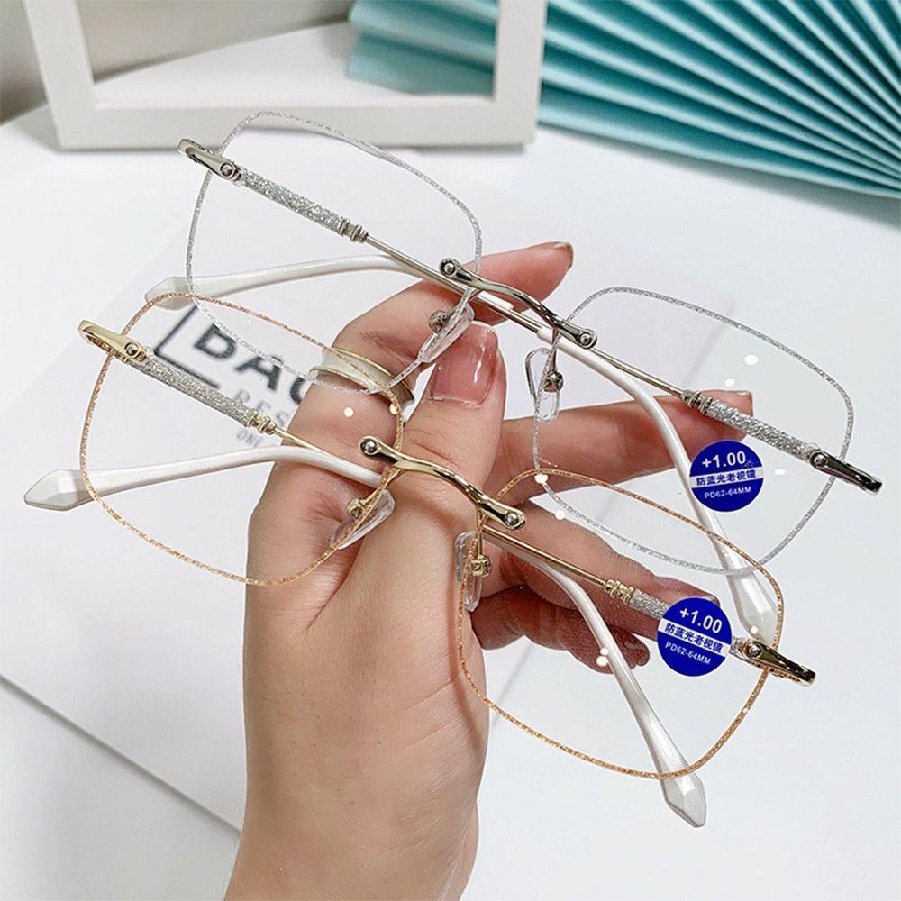 Office Simple Classic Rhinestone Reading Glasses Anti-Blue Light Ultra Light Glasses Eye Protection
Office Simple Classic Rhinestone Reading Glasses Anti-Blue Light Ultra Light Glasses Eye Protection