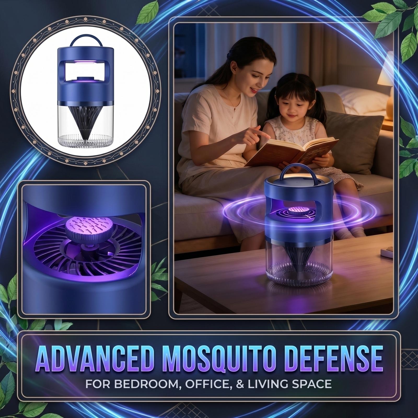 Electric Mosquito Killer Lamp Indoor Mosquito Trap with UV Light and Silent Fan for Bedroom Living Room and Office Use Portable Mosquito Zapper ONE SIZE фиолетовый
Electric Mosquito Killer Lamp Indoor Mosquito Trap with UV Light and Silent Fan for Bedroom Living Room and Office Use Portable Mosquito Zapper ONE SIZE фиолетовый