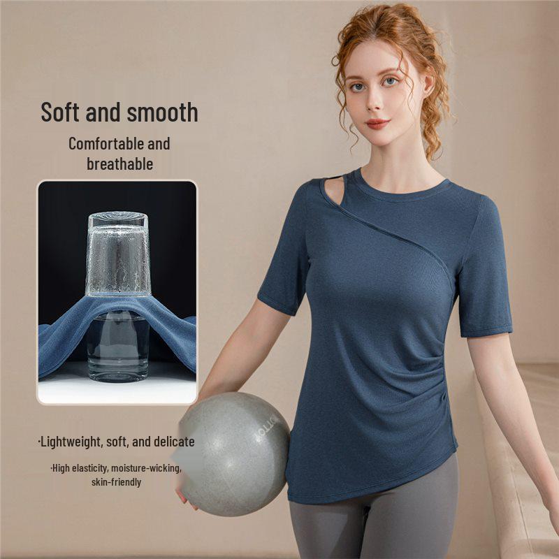 Nuls Bare Feel Women s Slimming Yoga T-Shirt - Breathable, Tight-Fit, Short Sleeve Fitness Top for Summer L
Nuls Bare Feel Women s Slimming Yoga T-Shirt - Breathable, Tight-Fit, Short Sleeve Fitness Top for Summer L