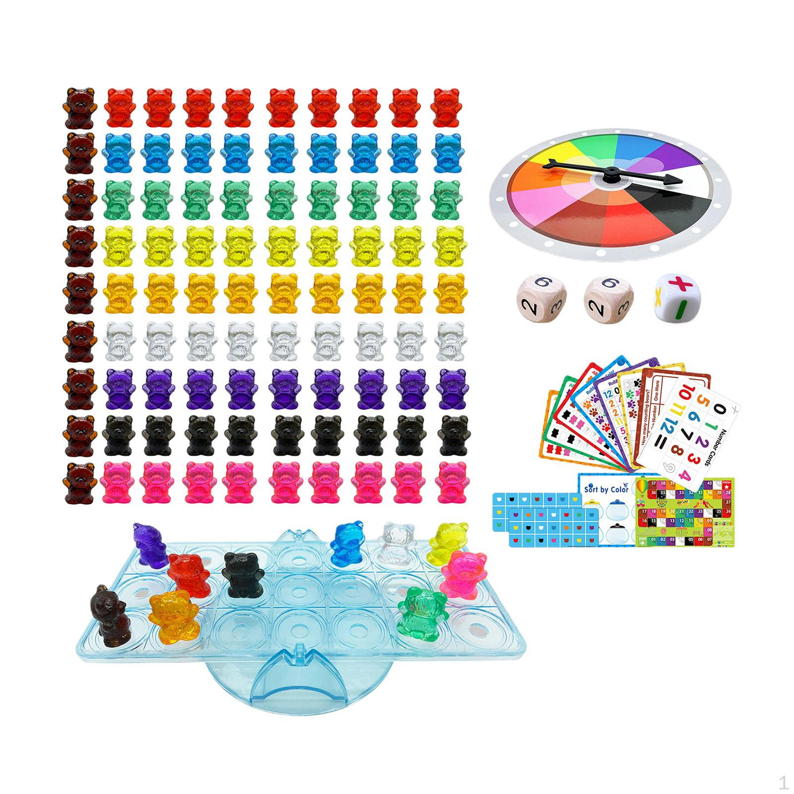 ABS Educational Toys Counting Bear Math Learning Numbers & Color for Kids Toddler 3-6
ABS Educational Toys Counting Bear Math Learning Numbers & Color for Kids Toddler 3-6