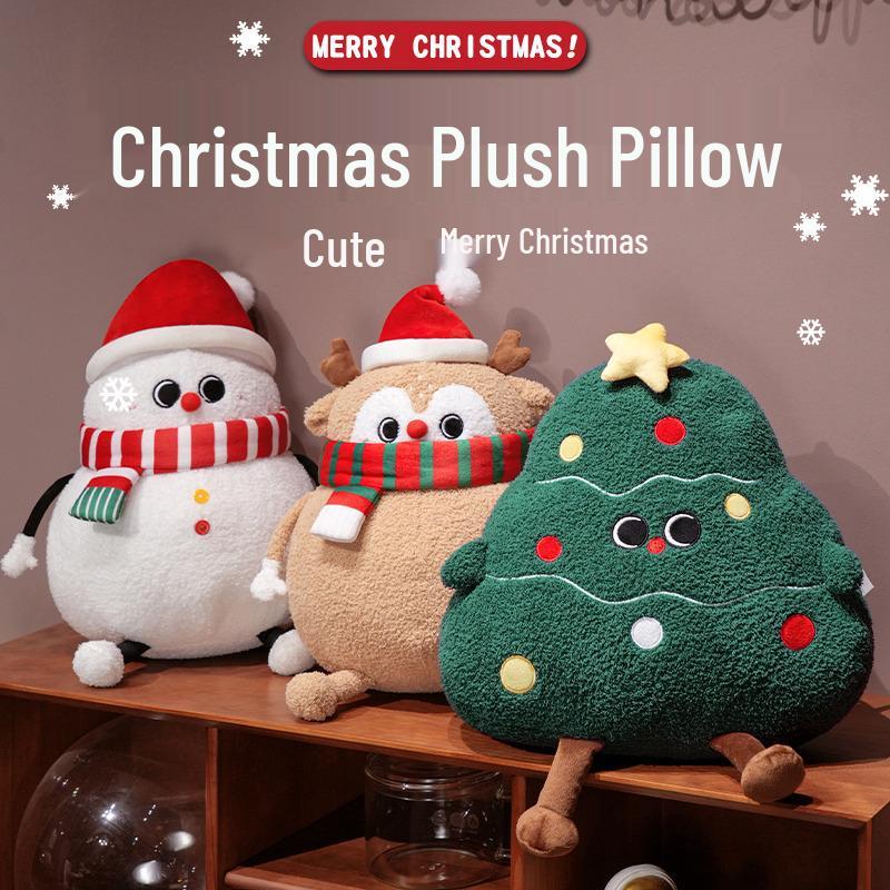 Creative Christmas Tree Plush Pillow - Cute Sofa Cushion and Festive Ornament Gift 40 cm
Creative Christmas Tree Plush Pillow - Cute Sofa Cushion and Festive Ornament Gift 40 cm