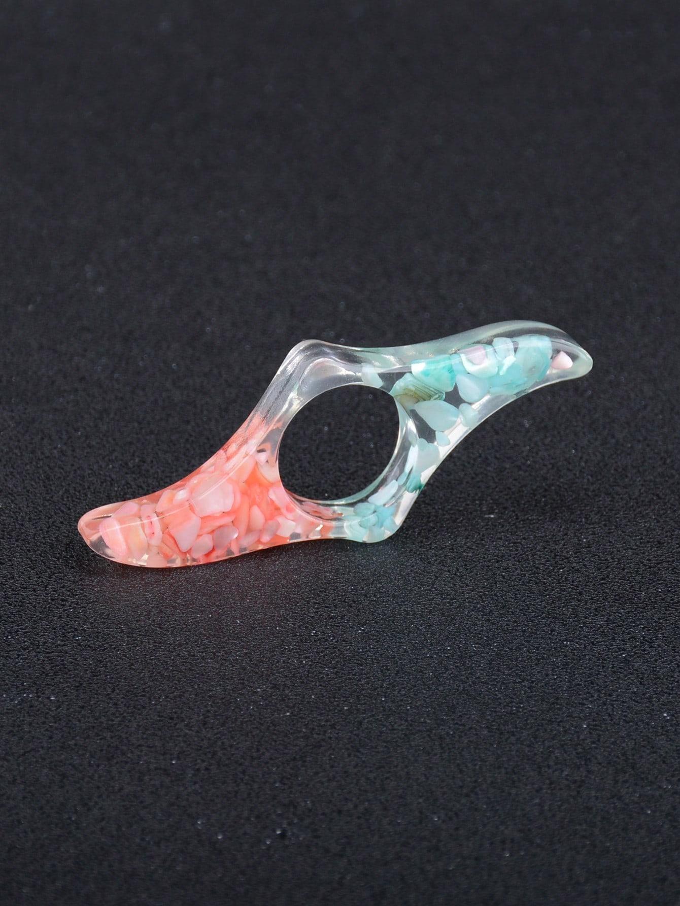 Resin multicolor stone thumb bookmark, study supplies, portable reading bookmark, reading aid, student book accessory
Resin multicolor stone thumb bookmark, study supplies, portable reading bookmark, reading aid, student book accessory