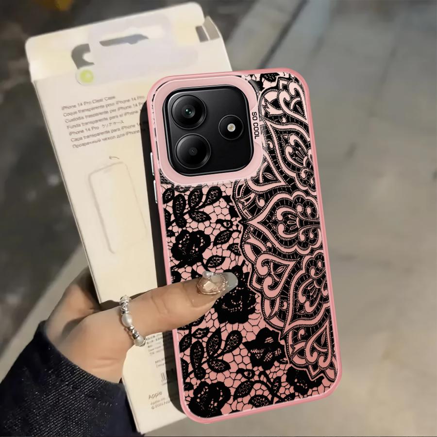 Чехол для Xiaomi Redmi 9C 10C 14C Note 9 10 A5 K60 13C 9T A1 A2 Plus 12C Задняя крышка телефона Черное кружево Крутой Redmi 12C
Чехол для Xiaomi Redmi 9C 10C 14C Note 9 10 A5 K60 13C 9T A1 A2 Plus 12C Задняя крышка телефона Черное кружево Крутой Redmi 12C