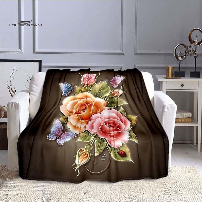 Ковдри LOUSIDREAM Flowers для ліжок Домашні подорожі Фланелева ковдра для дорослих на диван-ліжко Вітальня Диван Дитина Зберігає тепло 130x150cm
Ковдри LOUSIDREAM Flowers для ліжок Домашні подорожі Фланелева ковдра для дорослих на диван-ліжко Вітальня Диван Дитина Зберігає тепло 130x150cm